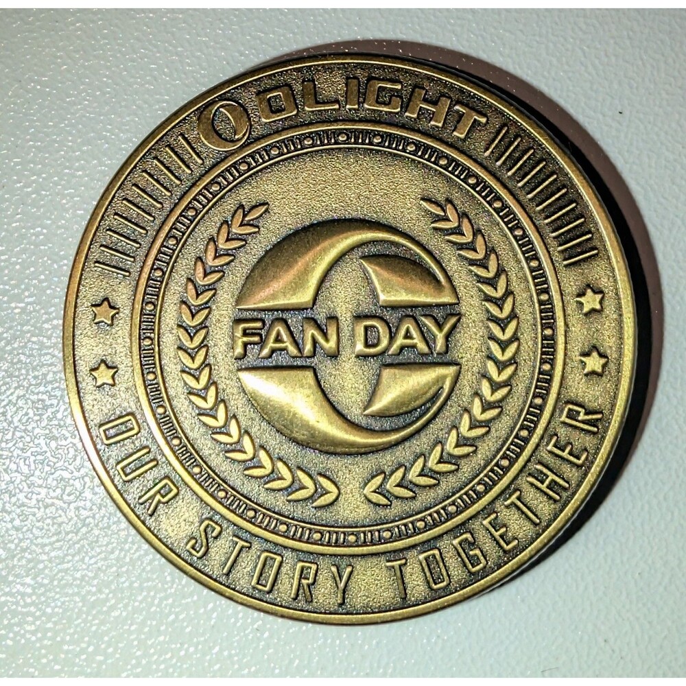 Olight OFan Day 2021 Commemorative Challenge Coin Unused Free Shipping